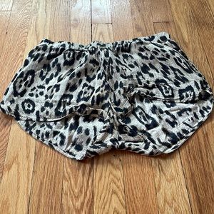 Forever 21 silk shorts